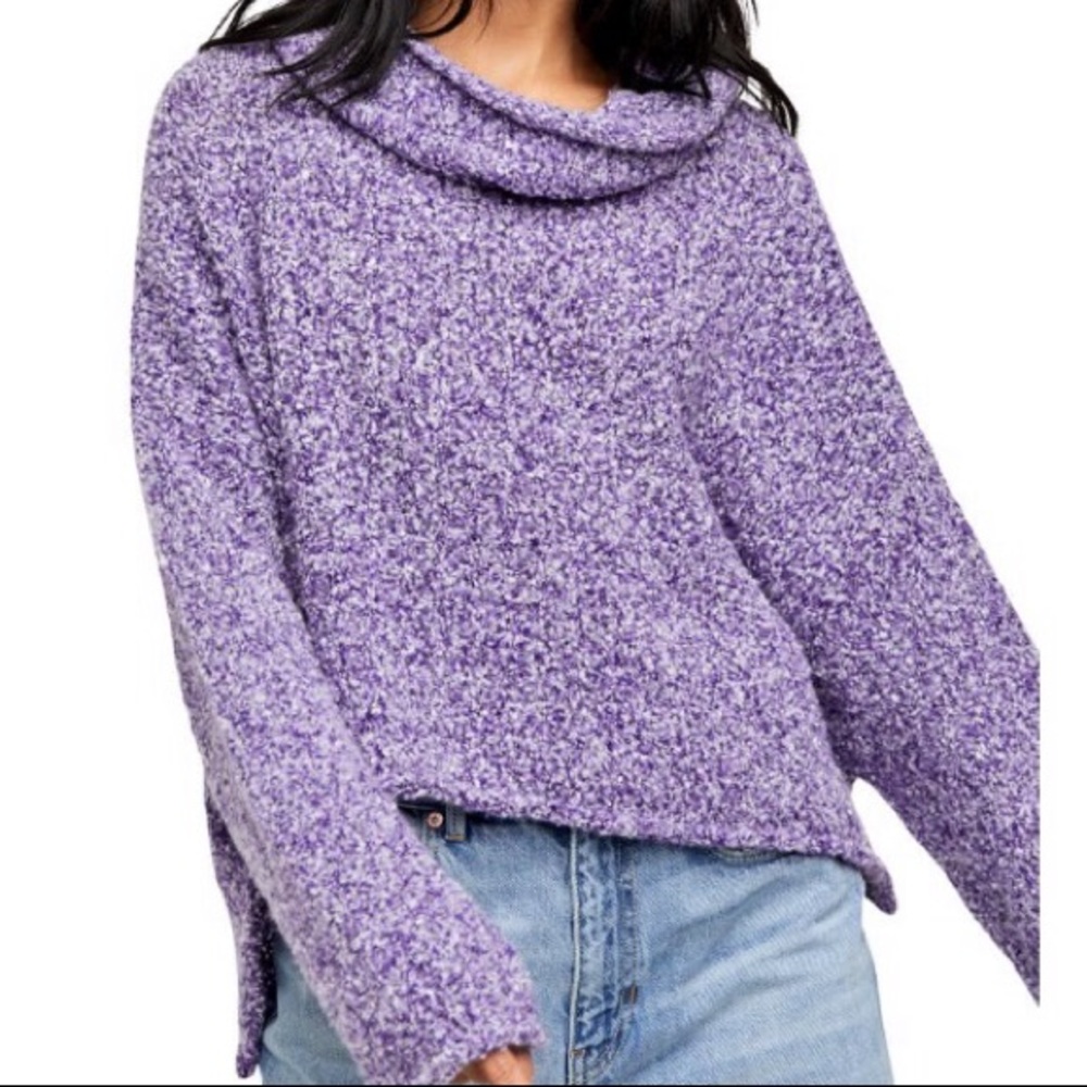 Free People Cowl-Neck Sweater